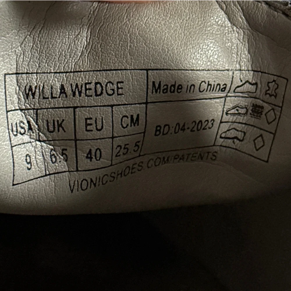 Vionic Willa Wedge Women's Slip On/Loafer/Moc Wedge - Picture 5 of 6